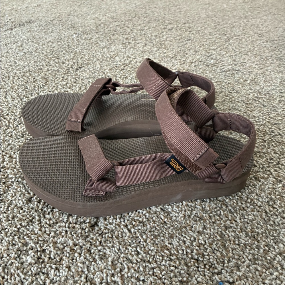 Teva Earthy Brown Strap Sandals